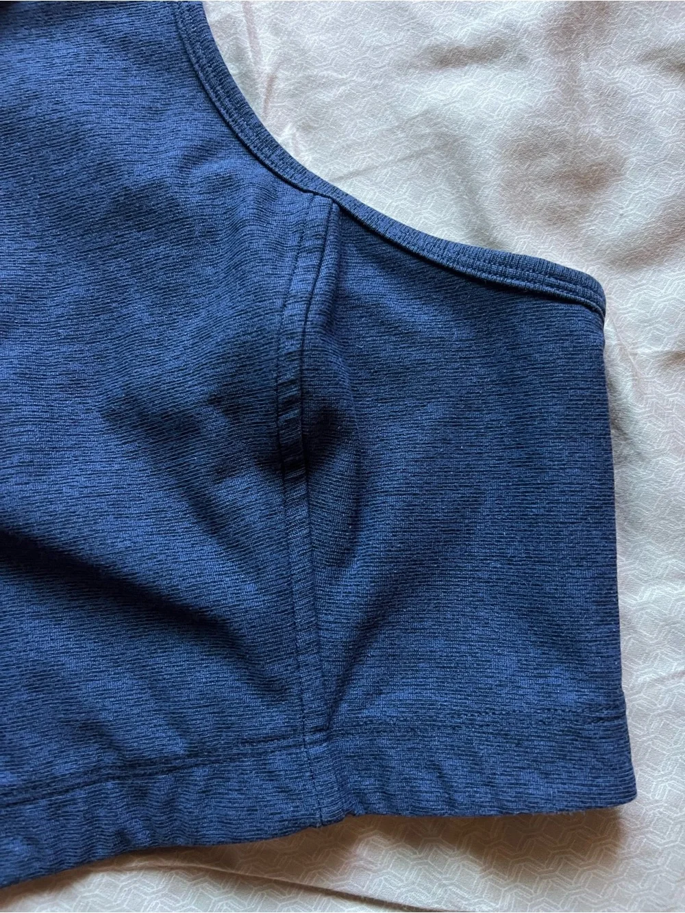Outdoor Voices Blue Athena Sports Bra